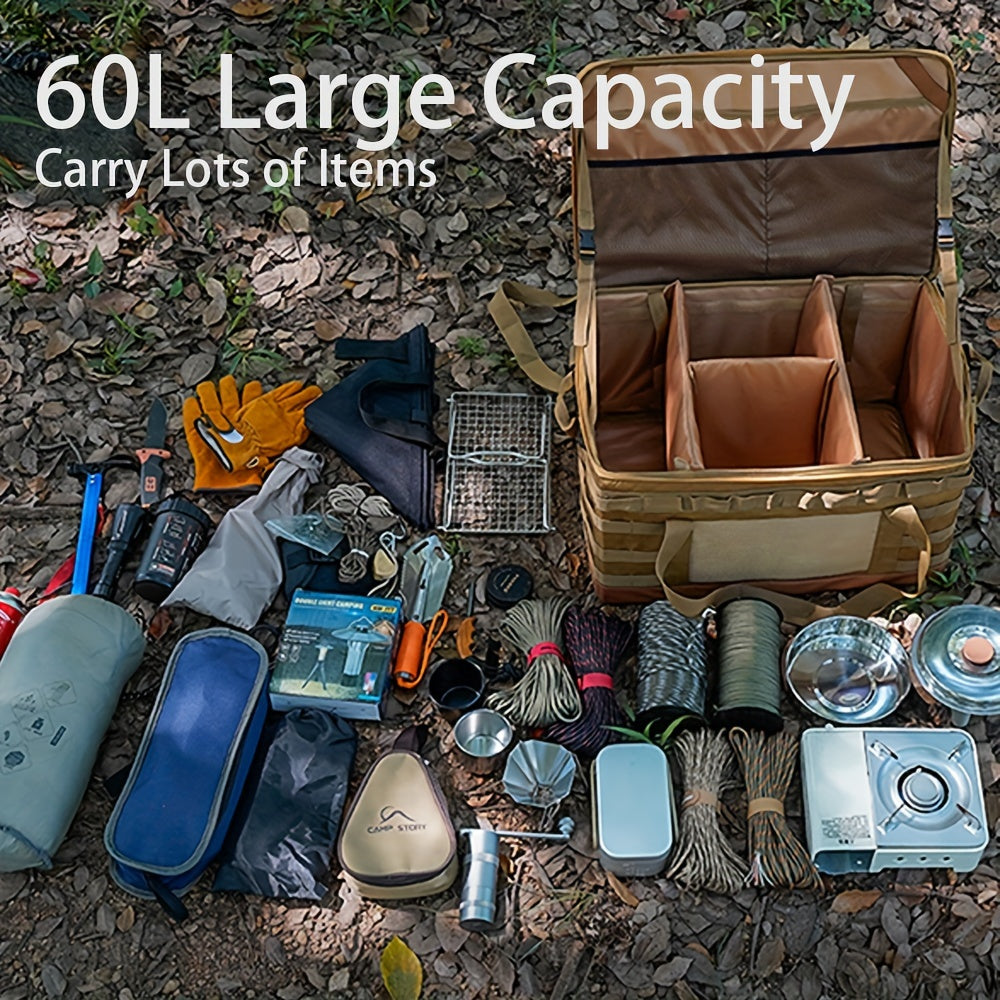 Camping Storage Bag Organizer with Shoulder Strap