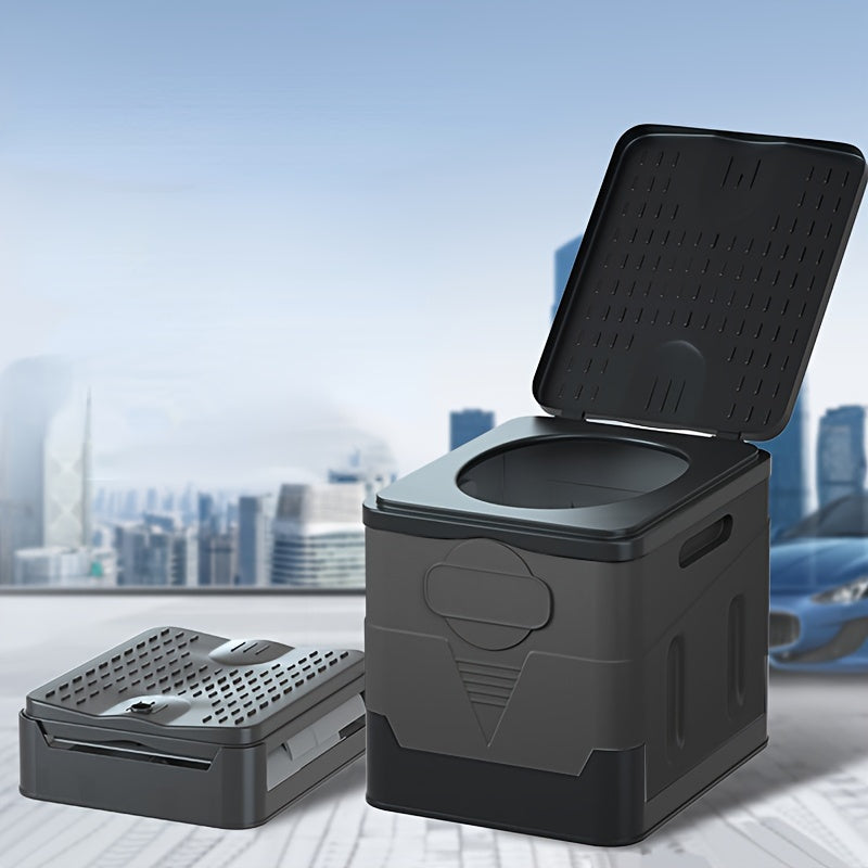 Foldable Car Toilet for Outdoor and Emergency Use