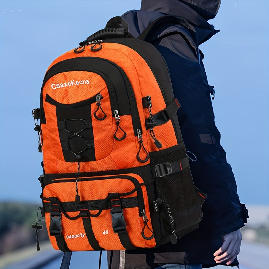Large Capacity Travel Backpack with Chest Bag