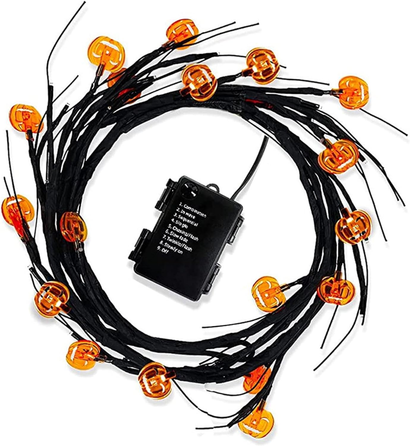 Enchanted Grove Halloween Lights: Willow Whispers