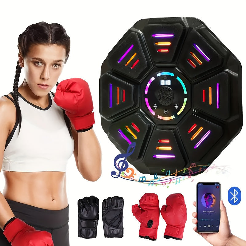Boxing Target with LED & Gloves