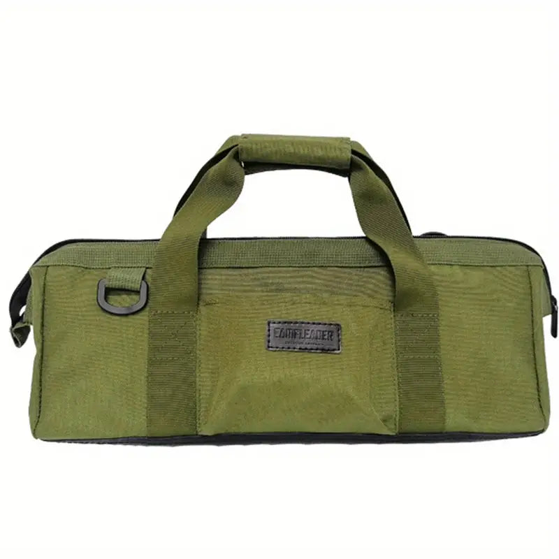 Portable Army Green Oxford Canvas Tool Storage Bag