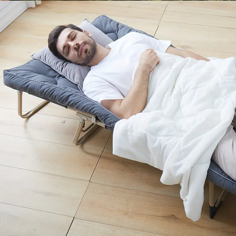 Thickened Single Mattress Topper - Portable Roll Up & Foldable Pad for Camping