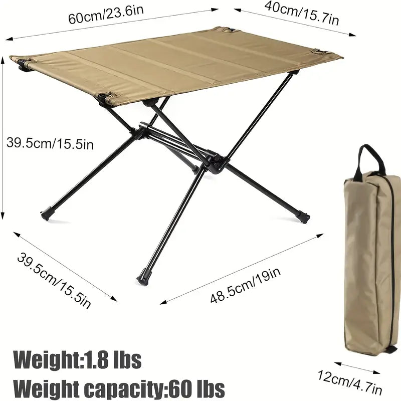 Foldable Aluminum Alloy Camping Table