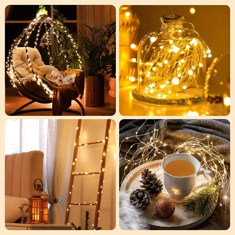 Enchanting 5-Meter Fairy Lights - 50 LED Fairy Tale Lights | Battery-Powered