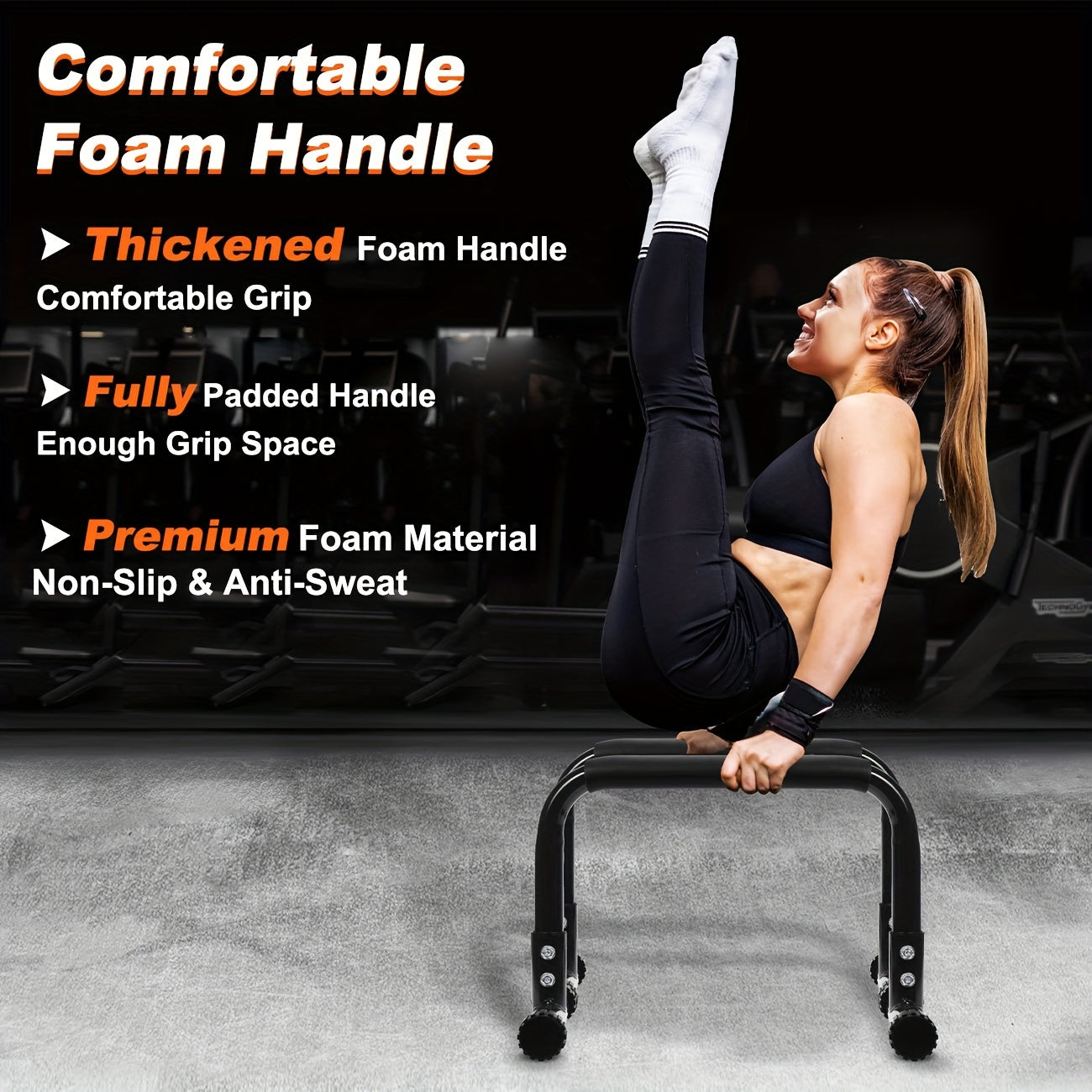 Push Up Bars Parallel Bars for Strength