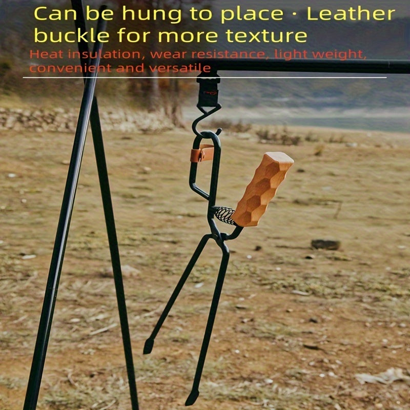 Extra-Long Heat-Resistant Charcoal Tongs for BBQ & Fire Pit