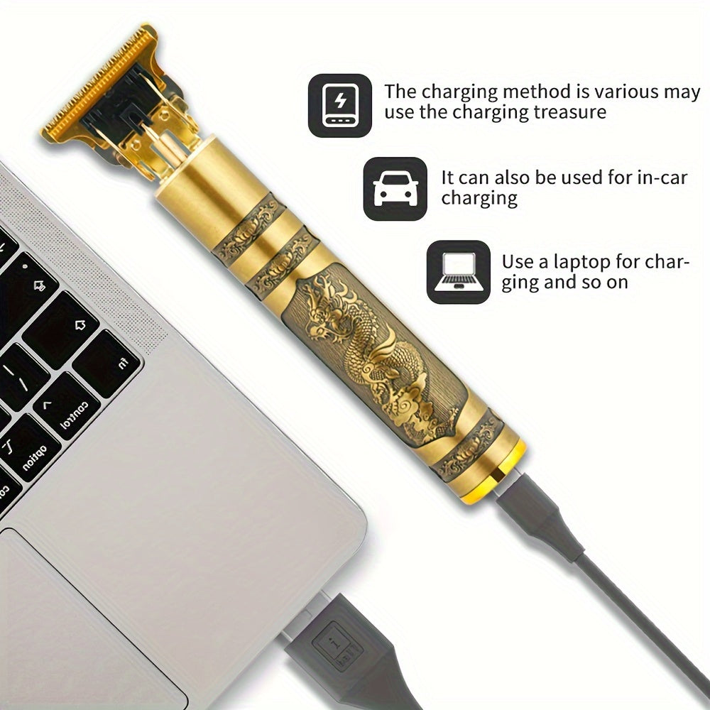 2-Piece Multi-Functional Grooming Hair Clippers Set  – USB Charging