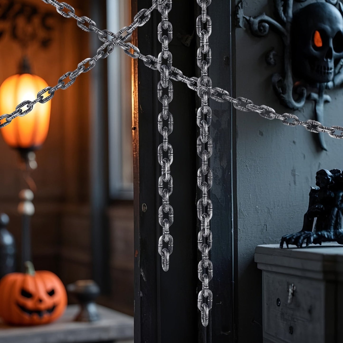 Halloween Plastic Chain Haunted Decoration