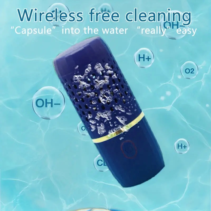Fruit and Vegetable Purifier - OH-Ion Capsule: Fast, Portable, and Wireless- Blue