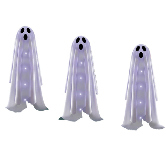 Halloween Ghost Solar Garden Lights (3pcs)