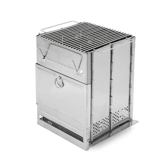 Folding Stainless Steel Camping Stove Mini Portable