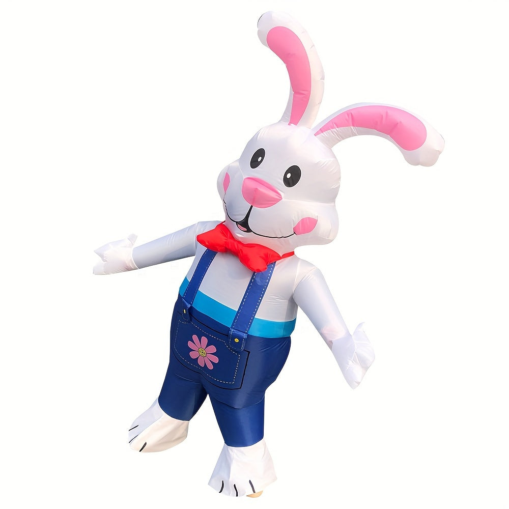 Inflatable Bunny Costume Battery/USB Powered