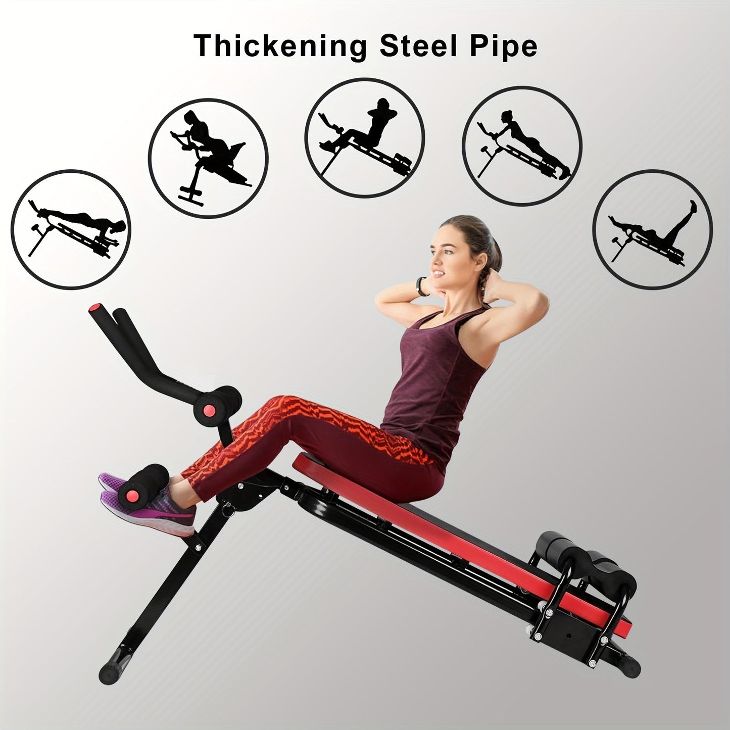 Ab Workout Sit-Up Bench