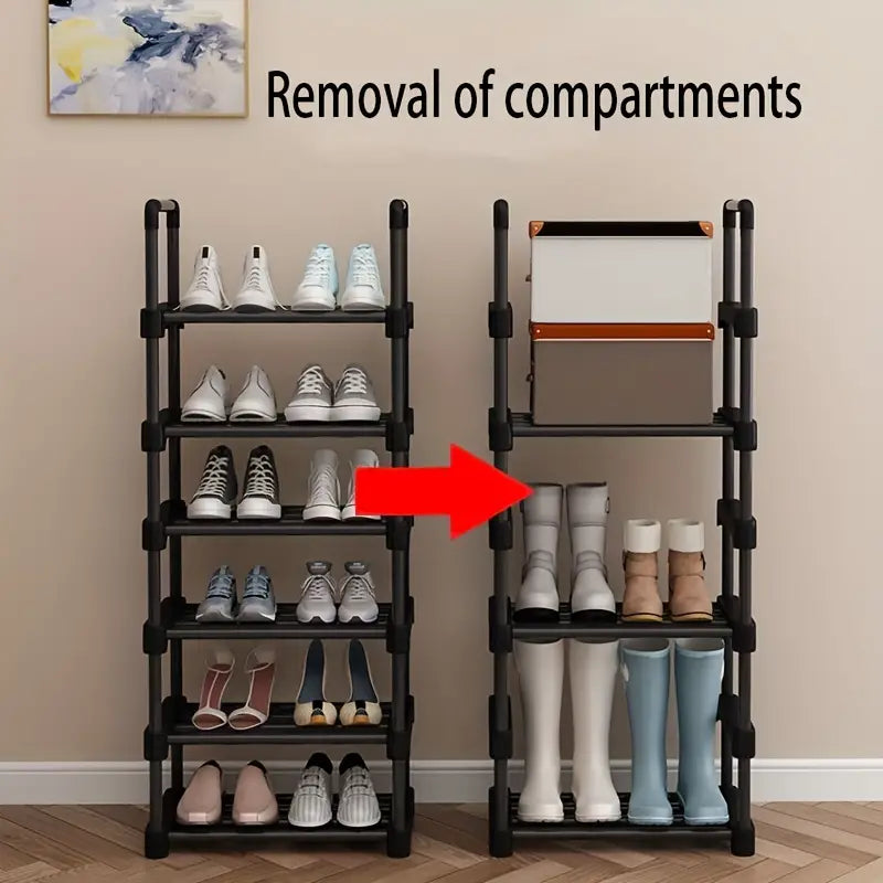 Declutter in style with this Vertical Shoe Rack