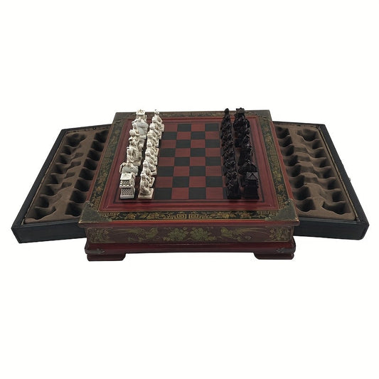Wooden Table Chess Set