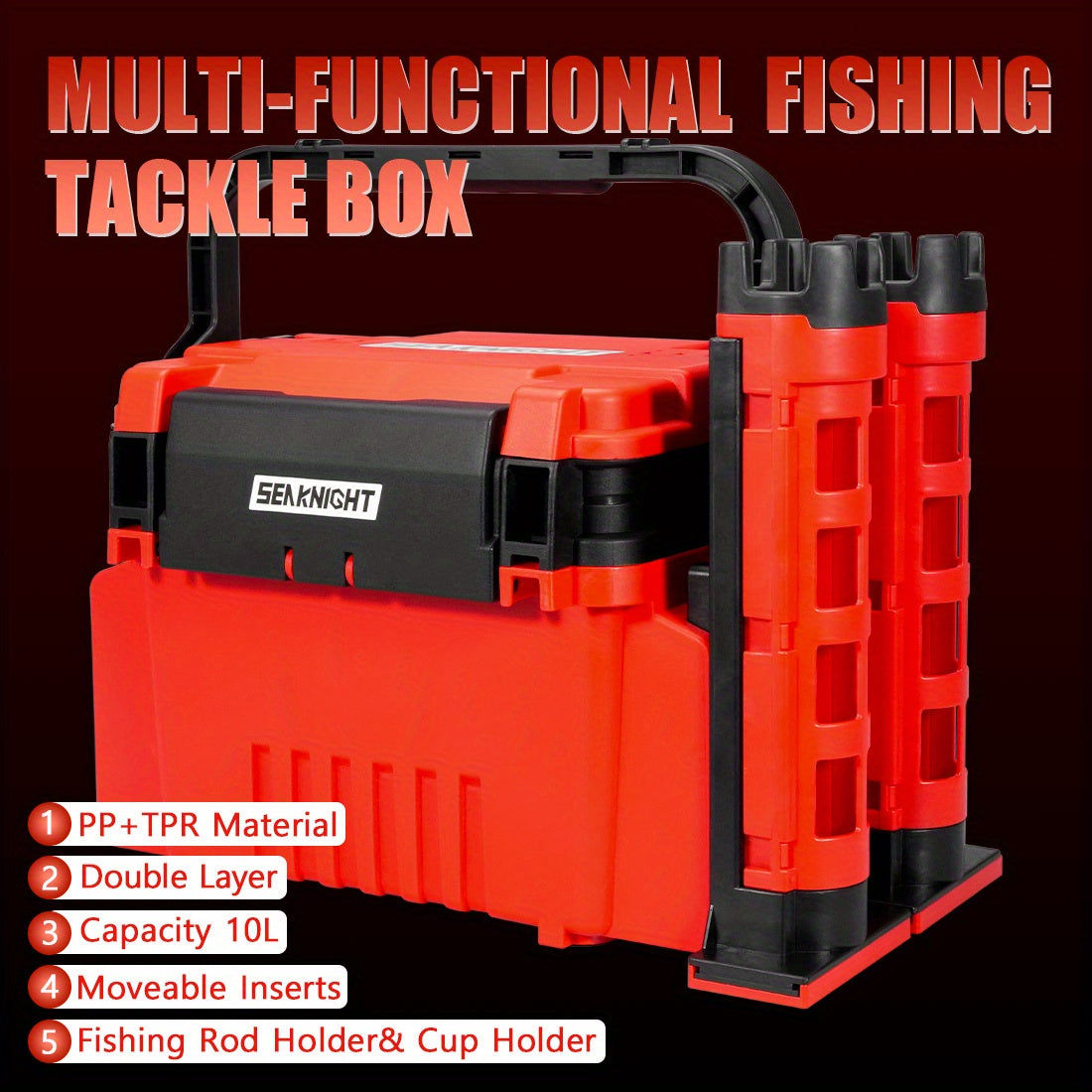 Tackle Box Organizer for Fishing Gear