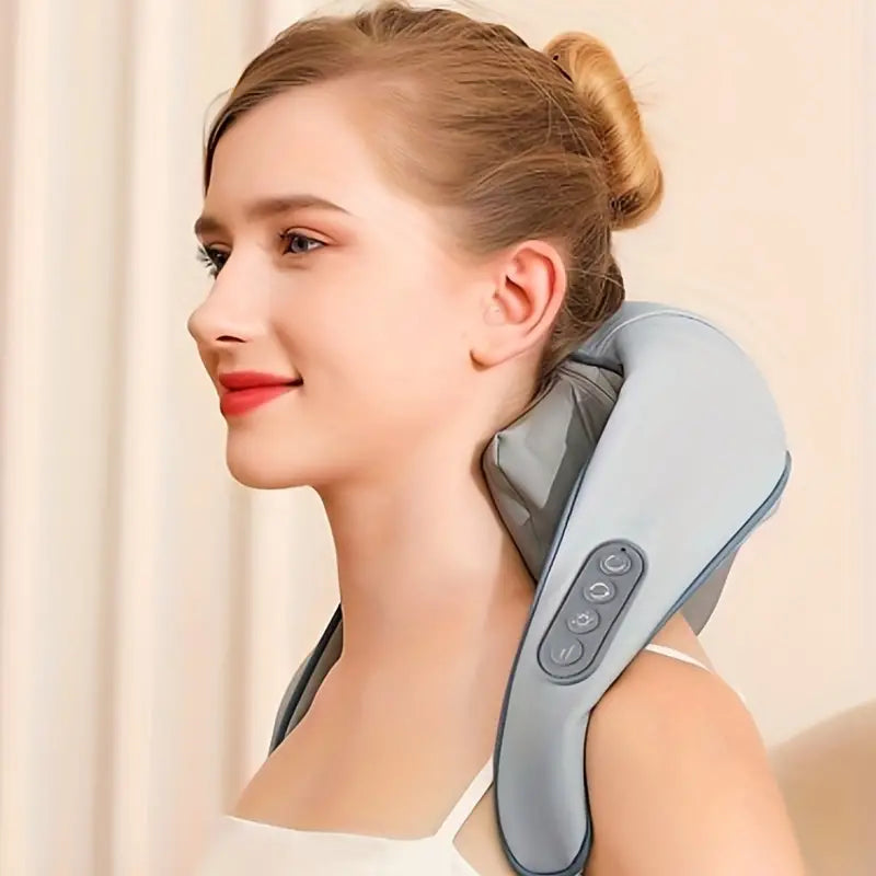 Rechargeable Shiatsu Neck Massager Pillow