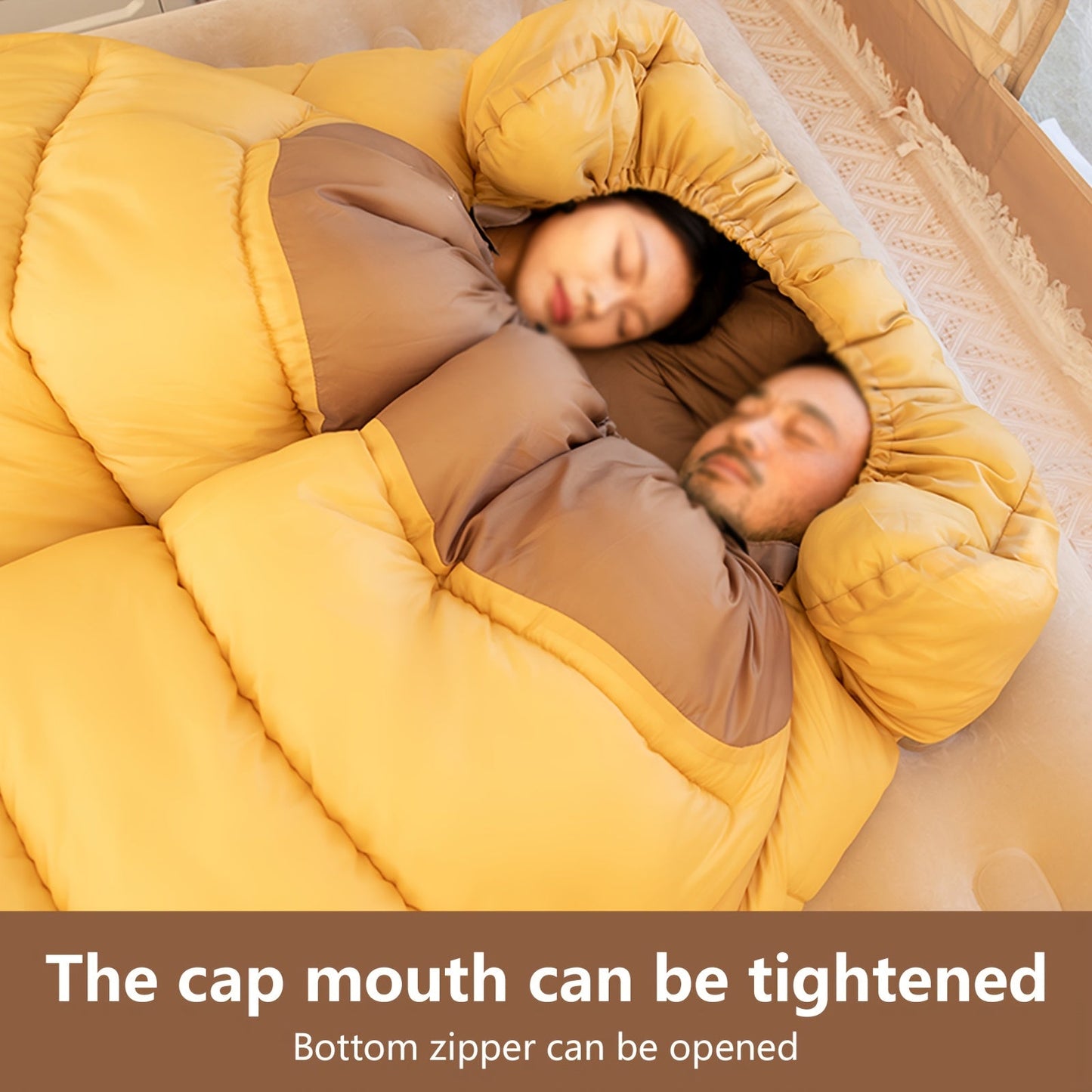 Double Sleeping Bag for Two Adults
