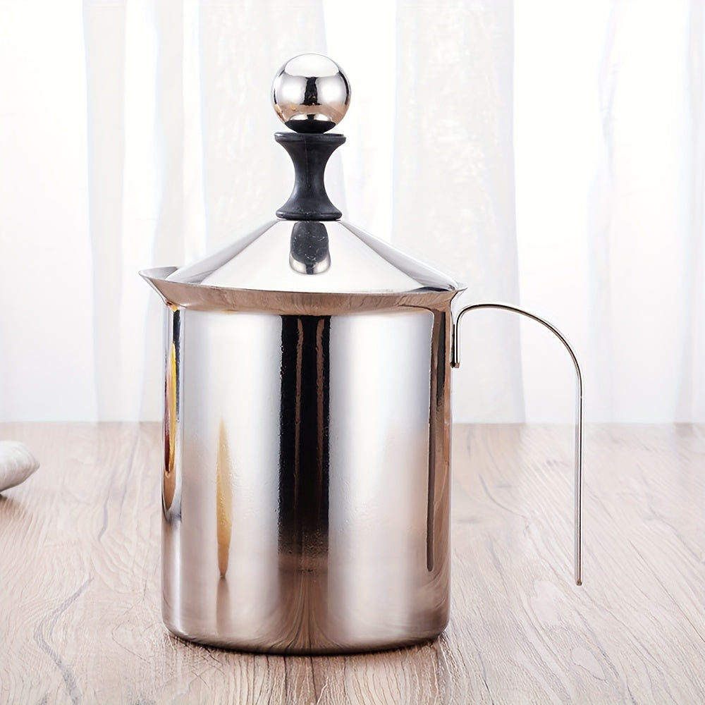 Manual Milk Stainless Steel Handheld Whisk