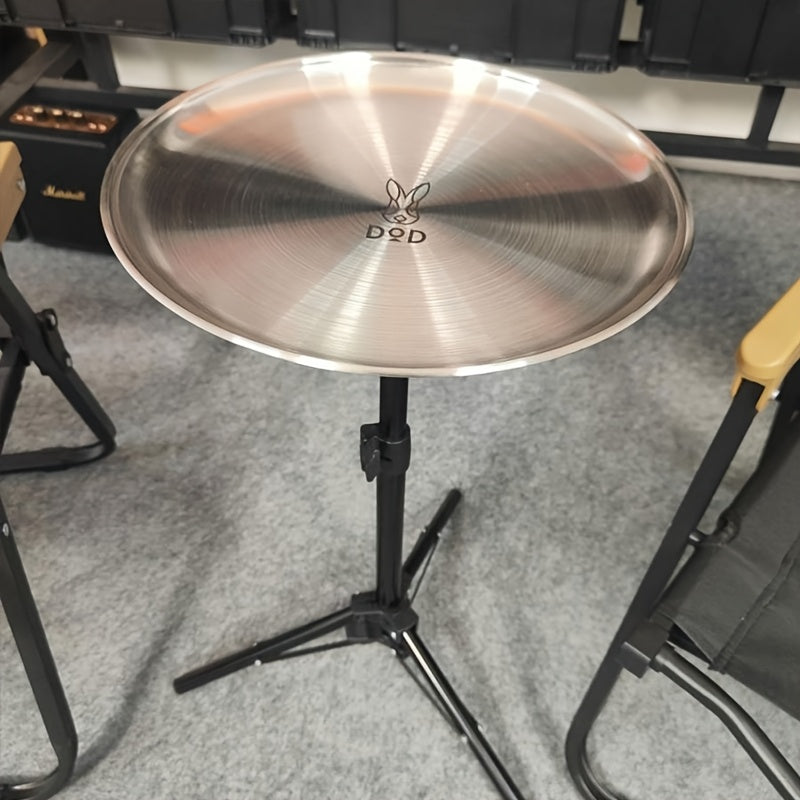 Outdoor Camping Coffee Table with Tripod Base