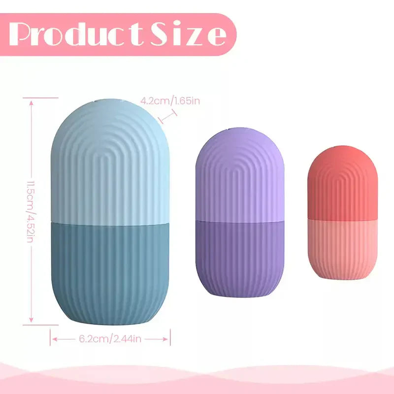 Silicone Ice Face Roller: Sculpt, Soothe, contour, refresh and massage relax