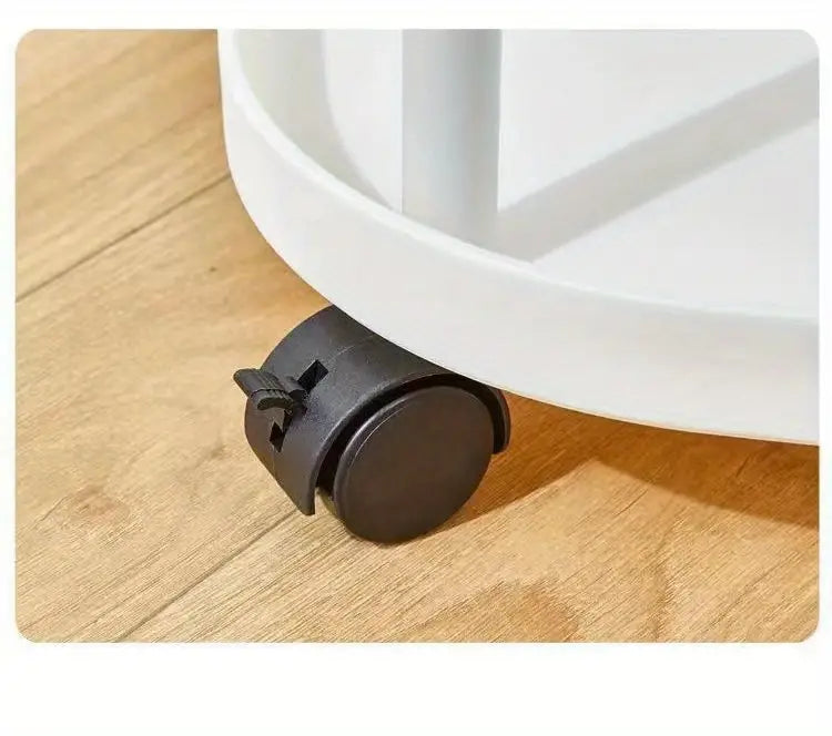 Effortlessly roll your mobile end table to the perfect spot for convenience