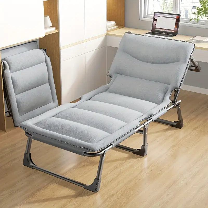 LabComfort Pro: Adjustable Recliner for Researchers - Light Grey, 70cm Width
