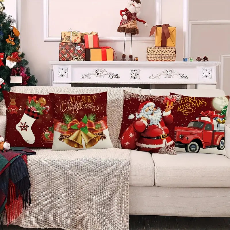 Holiday Cheer Collection: 6 Festive Christmas Pillowcases