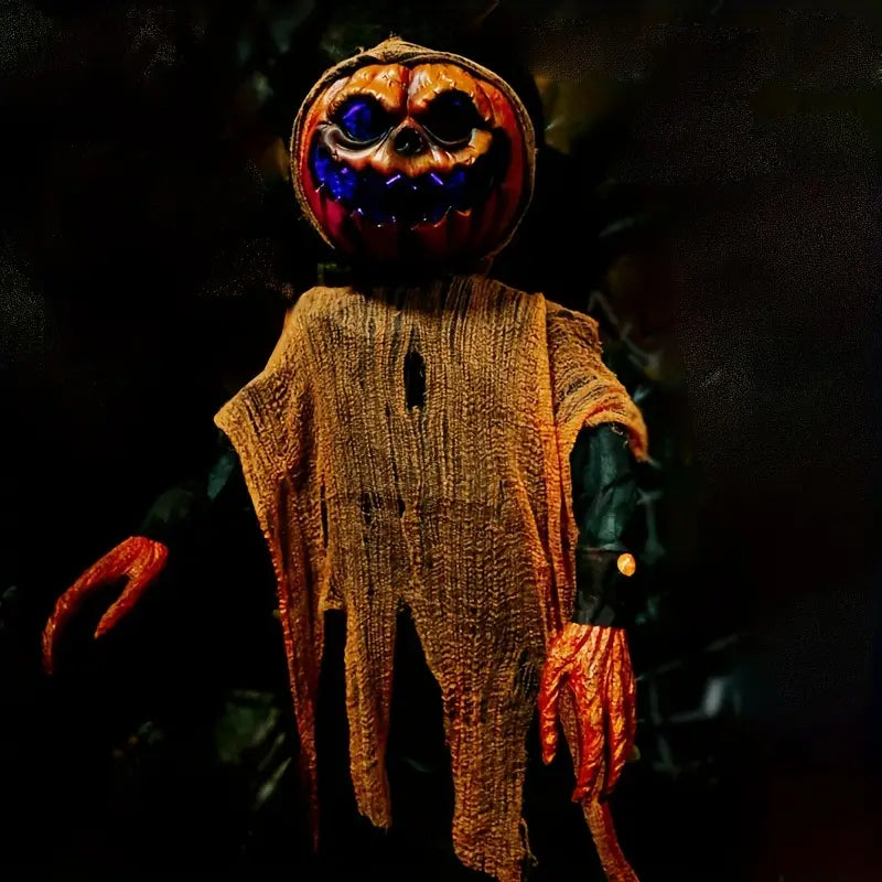Voice-Activated Ghostly Pumpkin