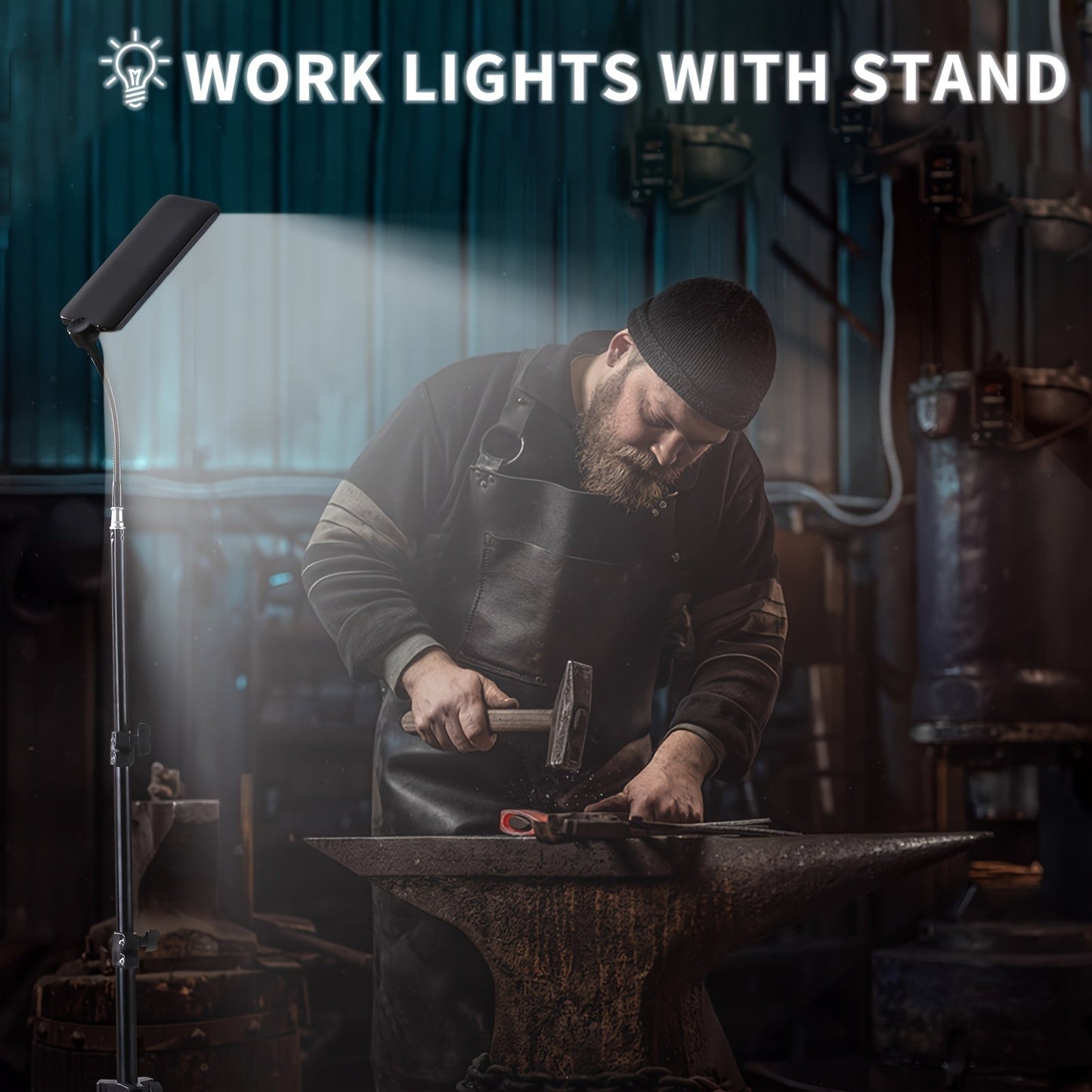 Portable LED Telescopic Camping Light with Stand