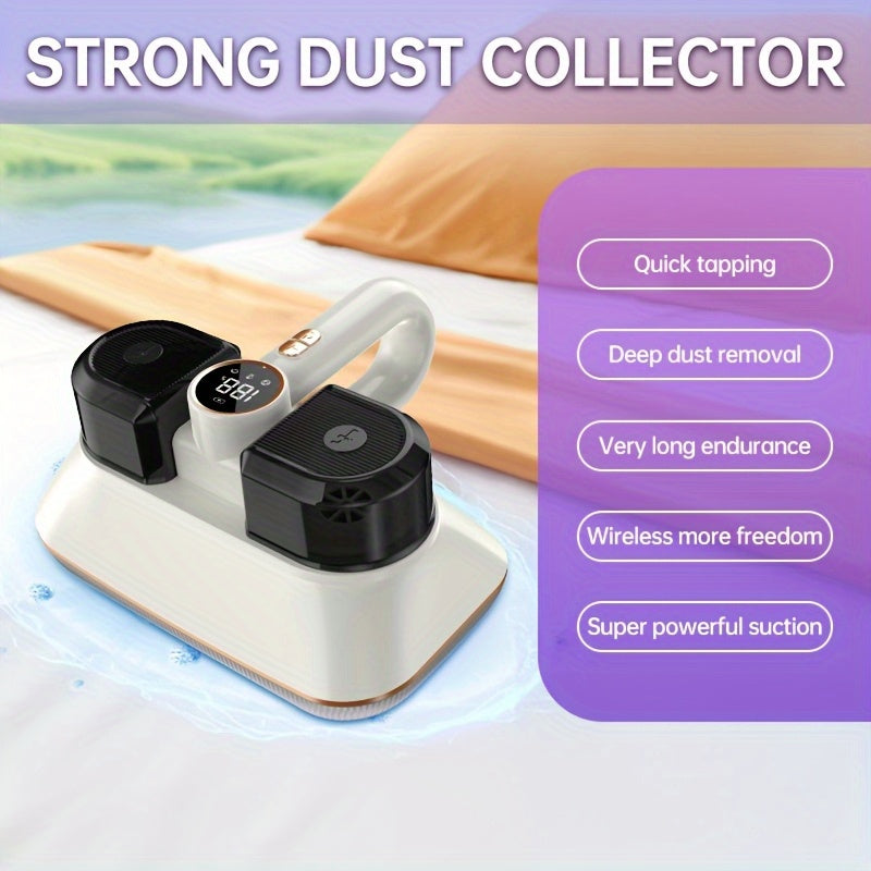 Wireless Handheld Bed Vacuum Cleaner with HEPA Filter