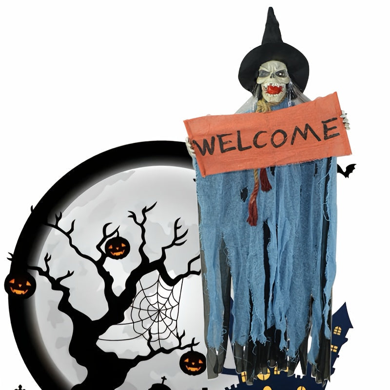 Halloween Motion Activated Witch Decoration