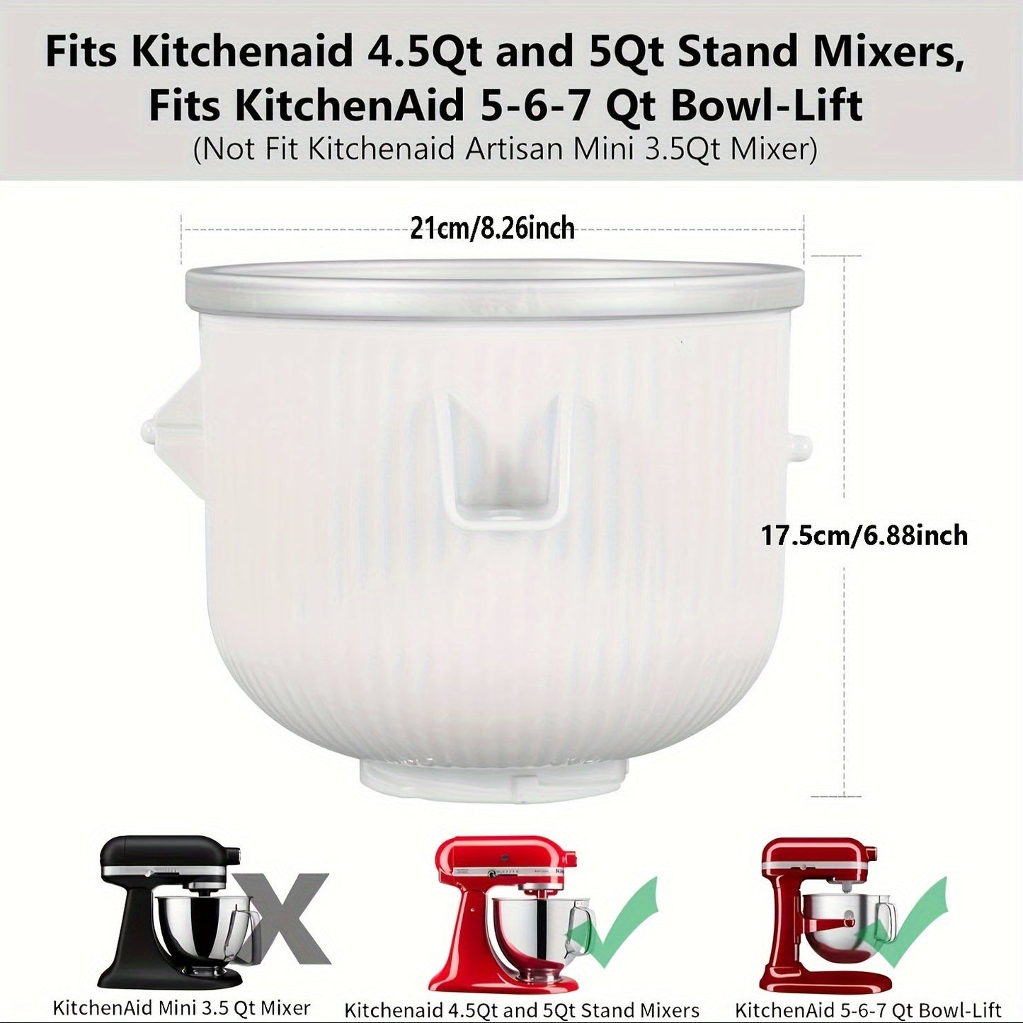 Ice Cream Attachment with Stand Mixers