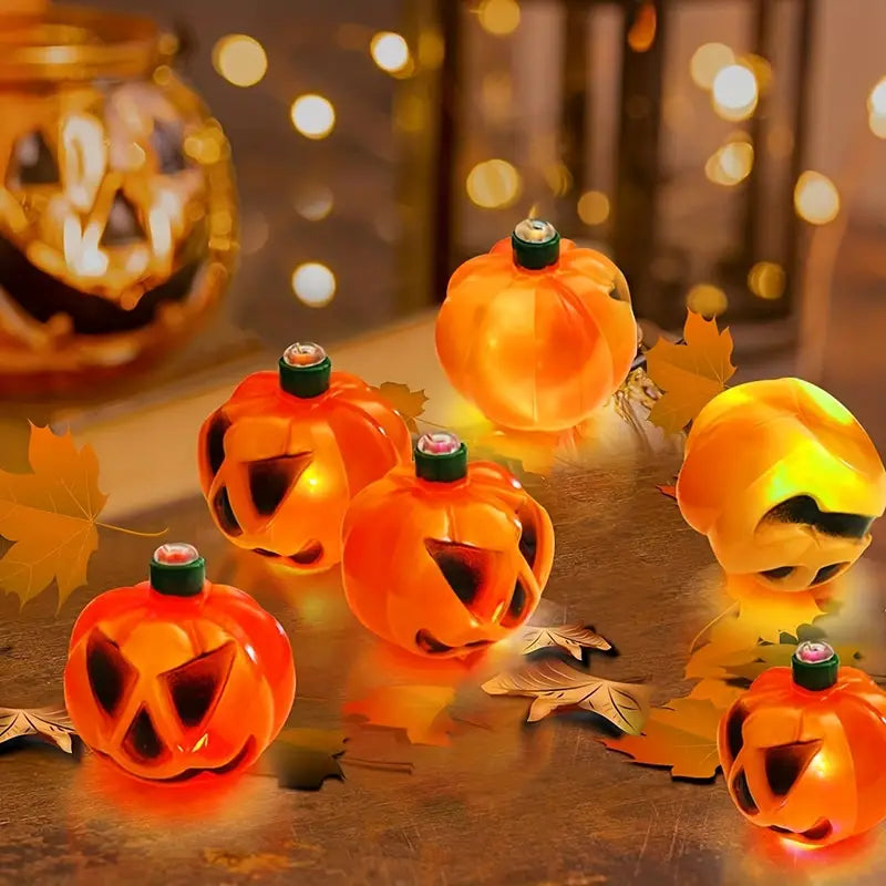 Spooky Solar Serenade: 6 Glowing Pumpkin Wind Chimes for Halloween