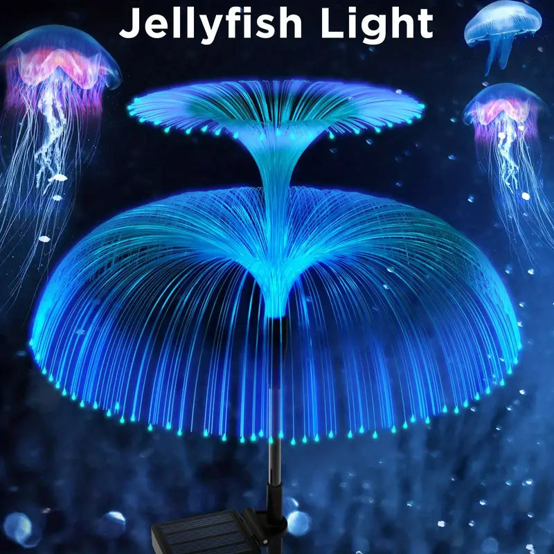 Sparkling Petals: 3-Piece Solar Flower Lights for a Waterproof Christmas Glow