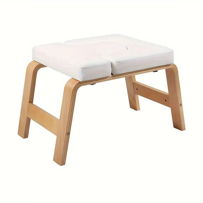 1pc Premium Yoga Chair Stand - Comfortable Padded Headstand Trainer