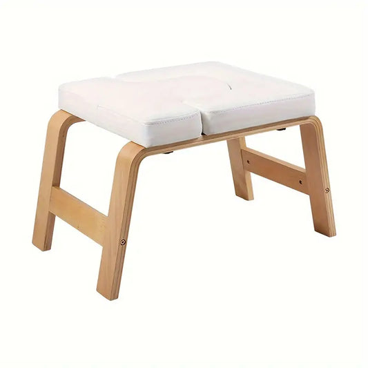 1pc Premium Yoga Chair Stand - Comfortable Padded Headstand Trainer