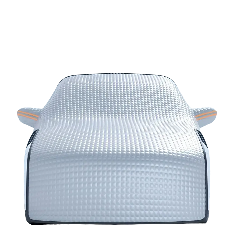 Universal Car Snow Shield: Silvery Front Windshield Cover