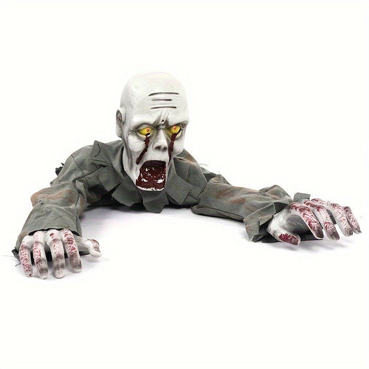 Halloween Crawling Zombie Animated Decoration