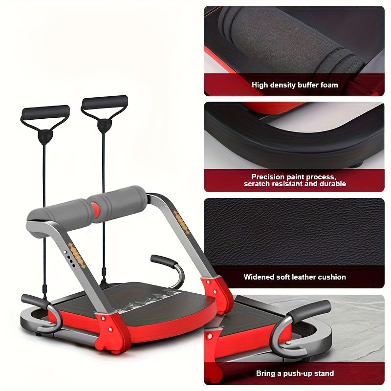 6-in-1 Abdominal Trainer Core Strength Home Gym
