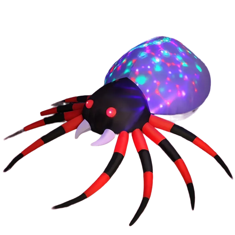 Enchanted Glow: The Magic Light Inflatable Spider