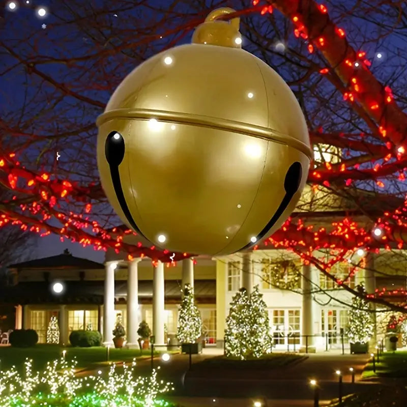 Jingling All the Way: Christmas Bell Balloon Delight