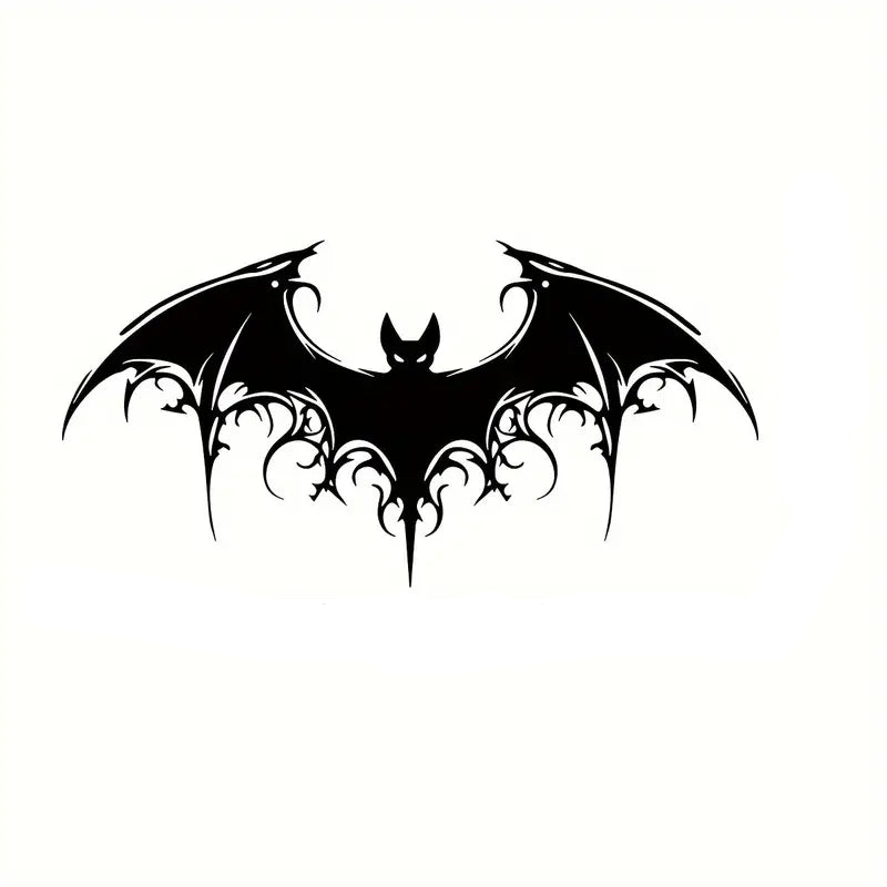 Victorian Gothic - Giant Majestic Bat Metal Wall Art