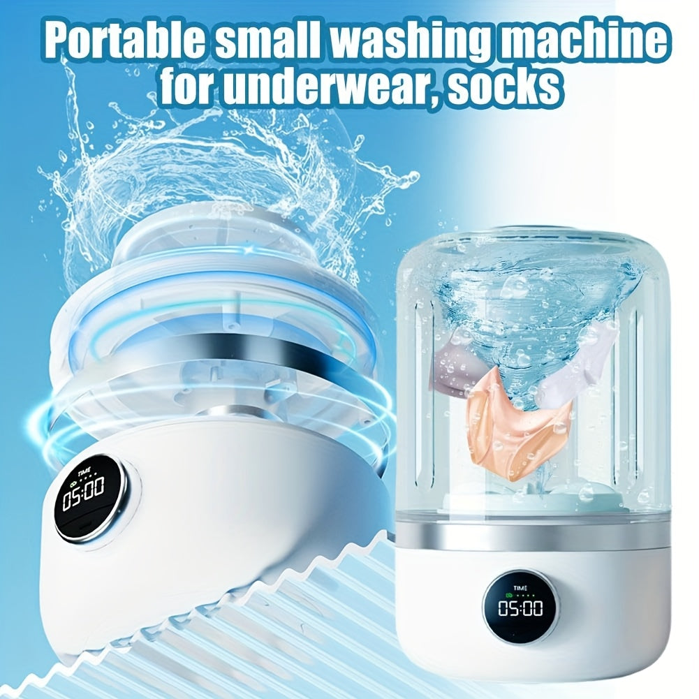 Portable Mini Rechargeable Washing Machine