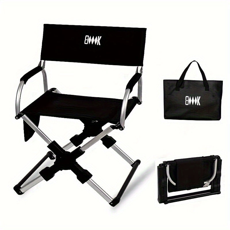 Ergonomic Folding Aluminum Chair for Outdoor Use