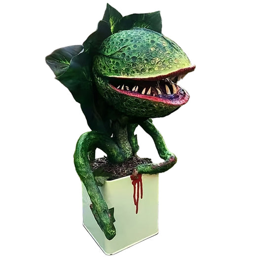 Horror Piranha Flower Garden Statue