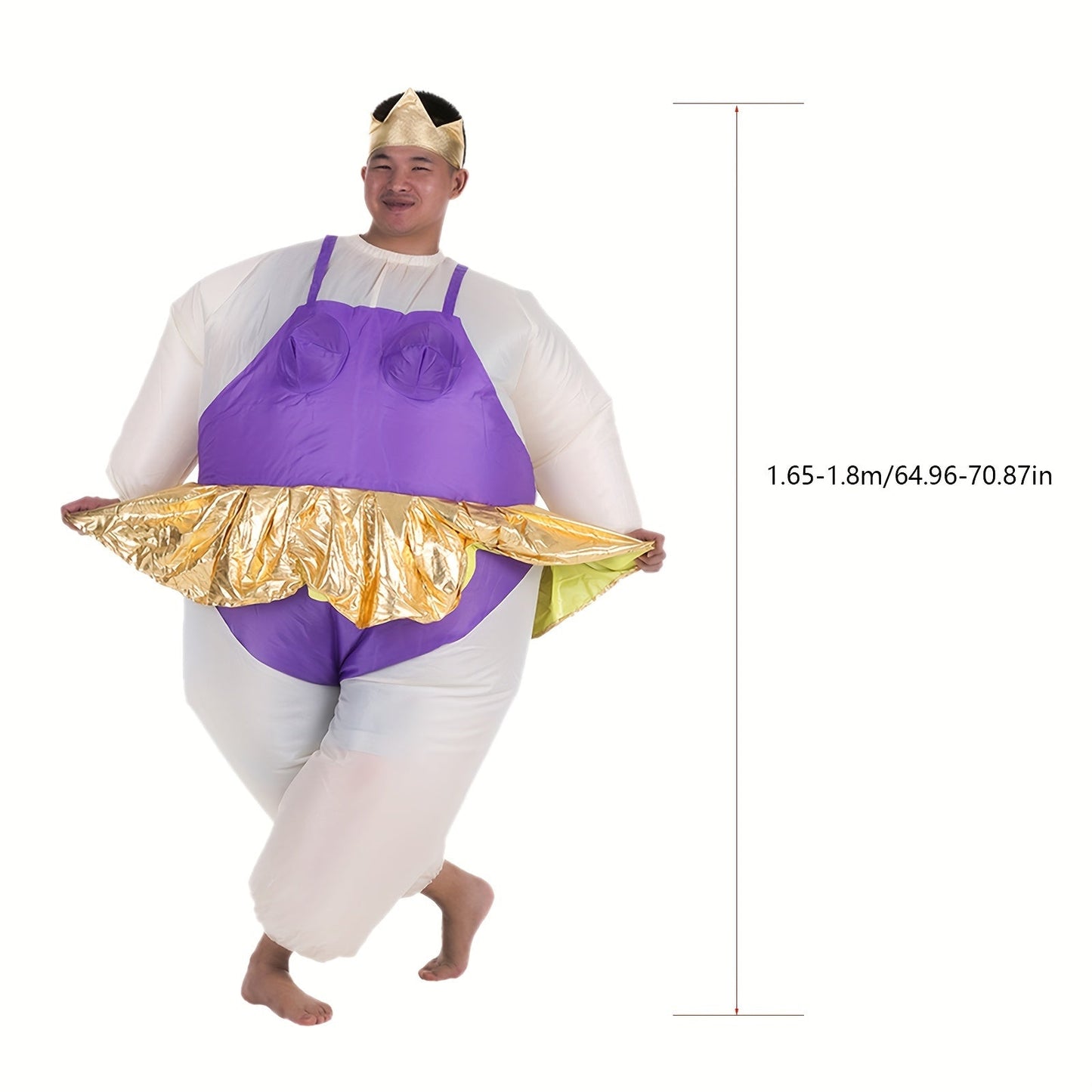 Inflatable Ballerina Costume – Jumpsuit Outfit