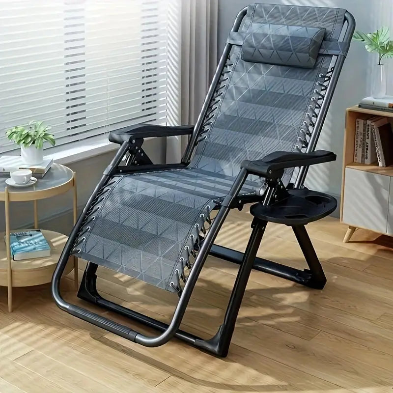 Foldable Lounge Chair for Adults - Camping Essential