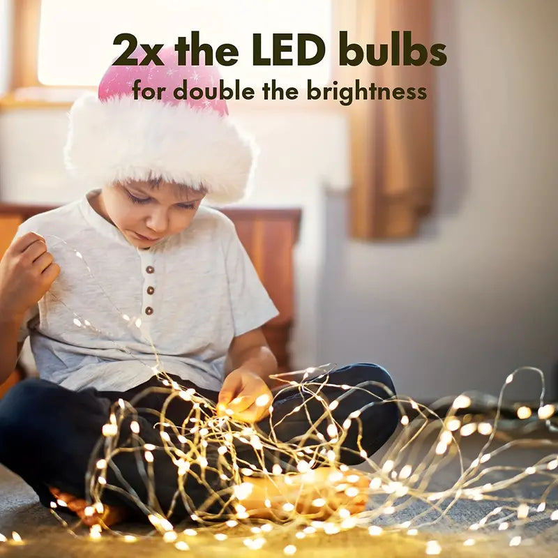 Enchanting 5-Meter Fairy Lights - 50 LED Fairy Tale Lights | Battery-Powered